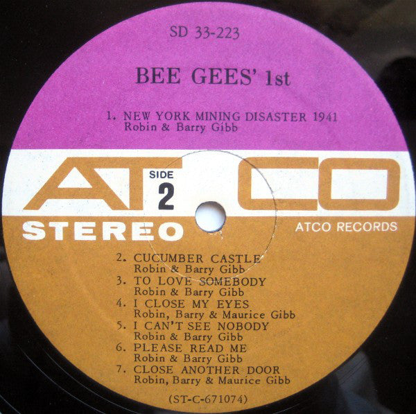 Bee Gees : Bee Gees' 1st (LP, Album)