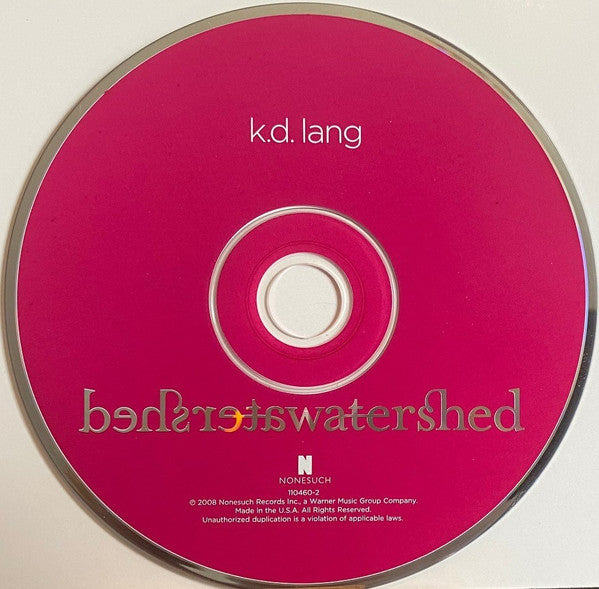 k.d. lang : Watershed (CD, Album)