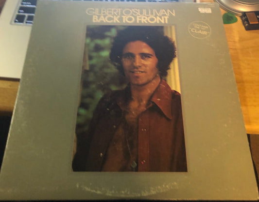 Gilbert O'Sullivan : Back To Front (LP, Album, PH )