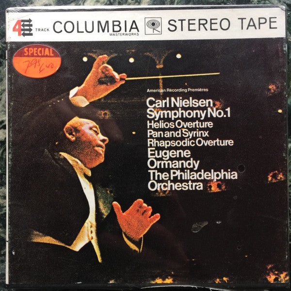 Eugene Ormandy, The Philadelphia Orchestra, Carl Nielsen : Symphony No. 1 in G Minor, Op. 7 (Reel, 4tr Stereo, 7" Reel, Album)