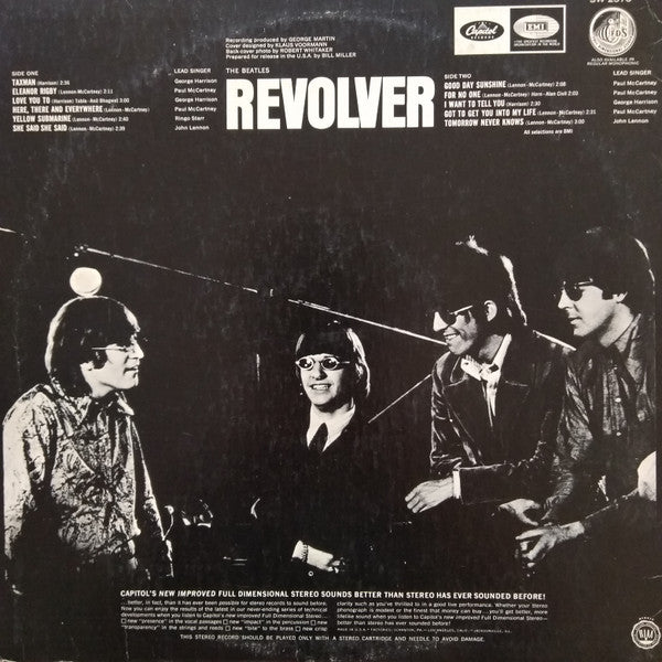 The Beatles : Revolver (LP, Album, RE, Pur)