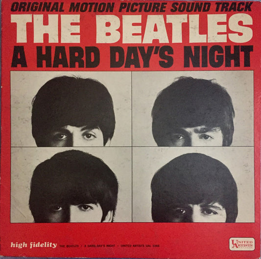 The Beatles : A Hard Day's Night (Original Motion Picture Soundtrack) (LP, Album, Mono)