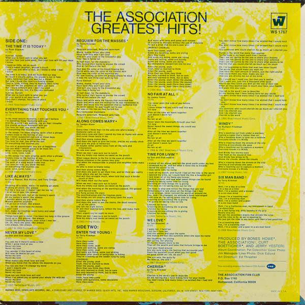 The Association (2) : Greatest Hits! (LP, Comp)