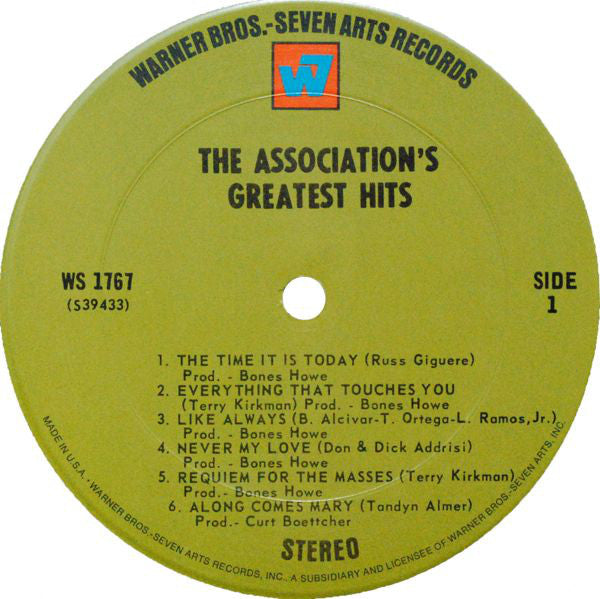 The Association (2) : Greatest Hits! (LP, Comp)