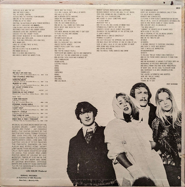 The Mamas & The Papas : The Mamas & The Papas (LP, Album, Mono, Gol)