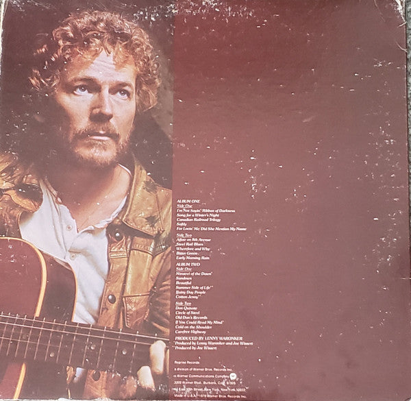 Gordon Lightfoot : Gord's Gold (2xLP, Comp, Win)