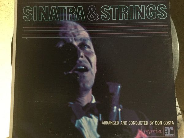 Frank Sinatra : Sinatra And Strings (LP, Album, Mono, MGM)