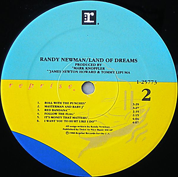 Randy Newman : Land Of Dreams (LP, Album)