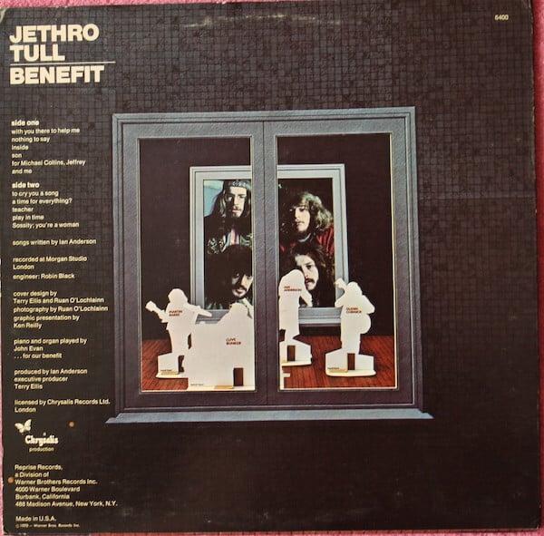 Jethro Tull : Benefit (LP, Album, Pit)