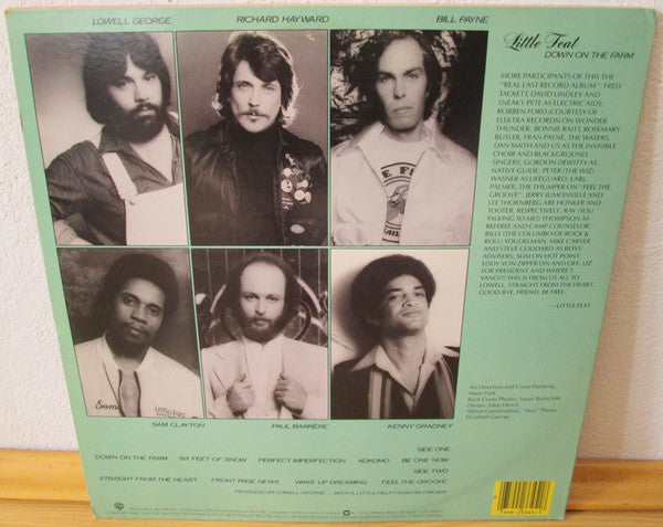 Little Feat : Down On The Farm (LP, Album, Gol)