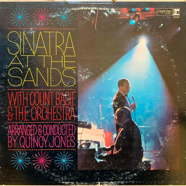 Frank Sinatra With Count Basie & The Orchestra* Arranged & Conducted Quincy Jones : Sinatra At The Sands (2xLP, Album, Mono, San)