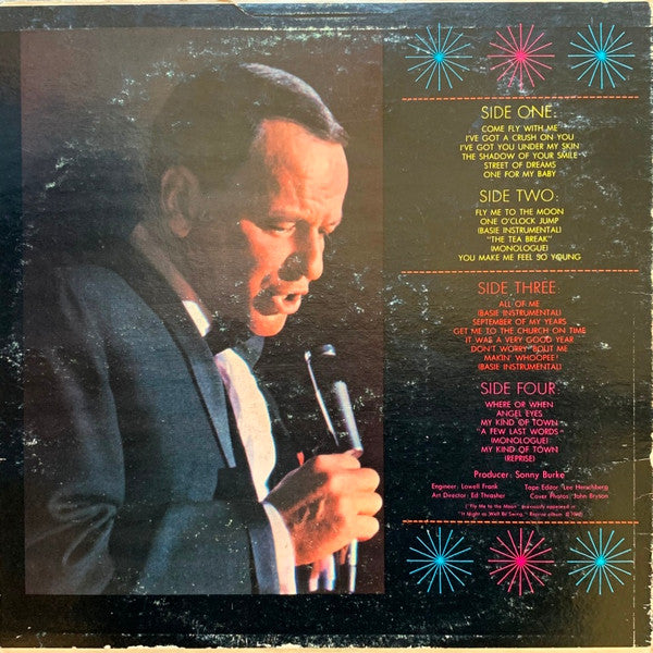 Frank Sinatra With Count Basie & The Orchestra* Arranged & Conducted Quincy Jones : Sinatra At The Sands (2xLP, Album, Mono, San)