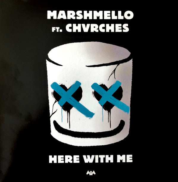 Marshmello (2) Ft. Chvrches : Here With Me (7", Ltd, Cle)