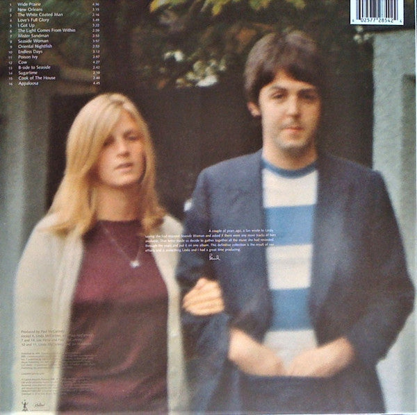 Linda McCartney : Wide Prairie (LP, Album, Ltd, RM, Mil)