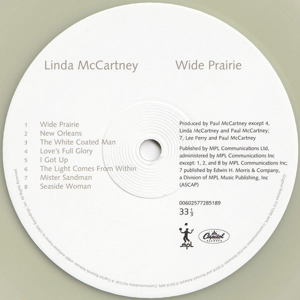 Linda McCartney : Wide Prairie (LP, Album, Ltd, RM, Mil)