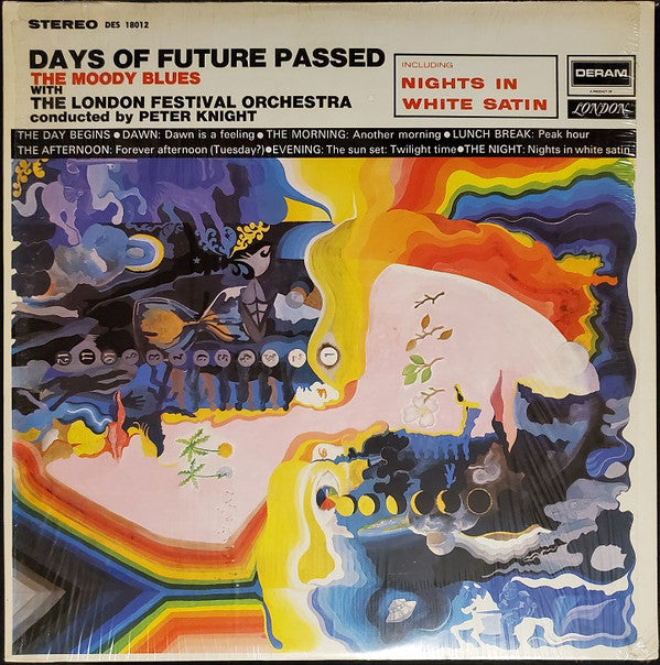 The Moody Blues : Days of Future Passed (LP, Album, Ter)