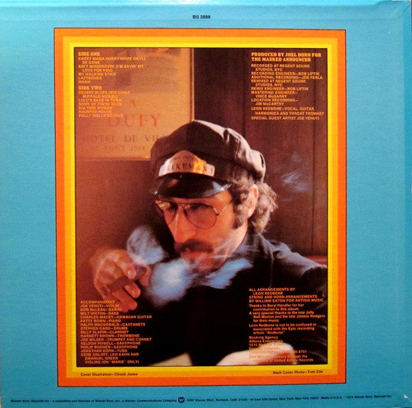 Leon Redbone : On The Track (LP, Album, Win)