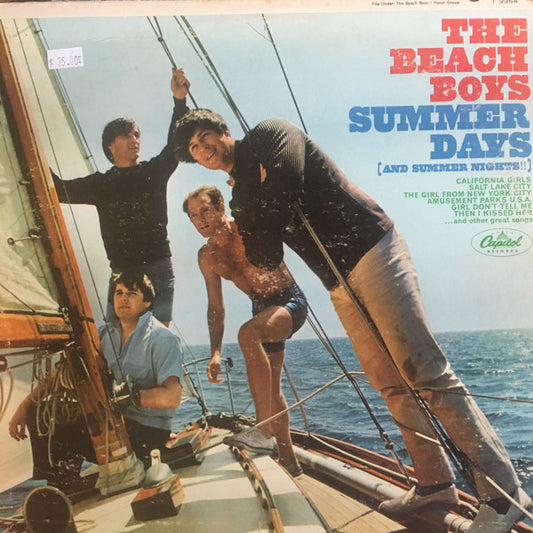 The Beach Boys : Summer Days (And Summer Nights!!) (LP, Album, Mono, Glo)