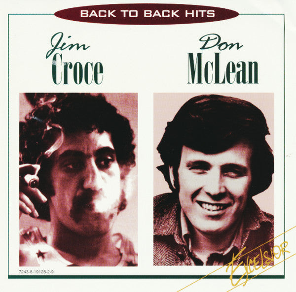 Jim Croce / Don McLean : Back To Back Hits (CD, Comp)