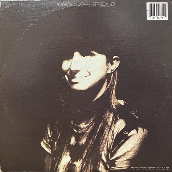 Barbra Joan Streisand* : Barbra Joan Streisand (LP, Album)