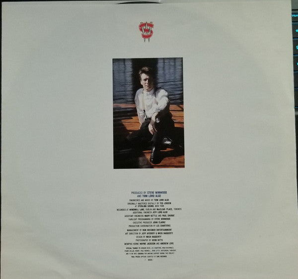 Steve Winwood : Roll With It (LP, Album, Club, Car)