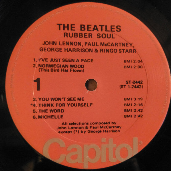 The Beatles : Rubber Soul (LP, Album, RE, Win)