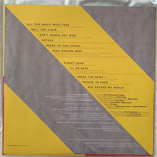 The Who : Who (LP, Album, 180)