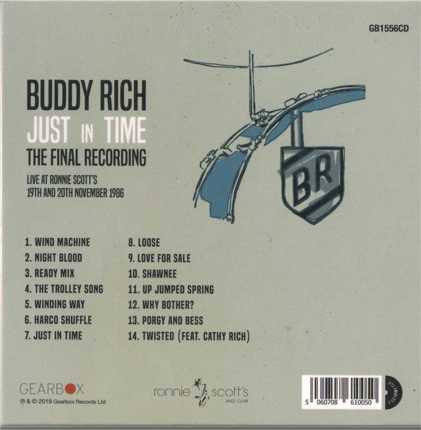 Buddy Rich : Just In Time The Final Recording (CD, Album)