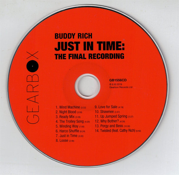 Buddy Rich : Just In Time The Final Recording (CD, Album)