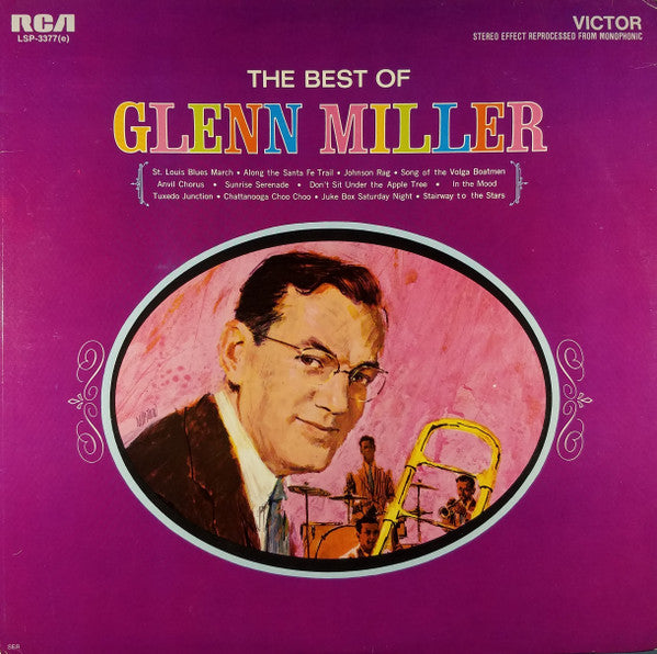 Glenn Miller : The Best Of Glenn Miller (LP, Album, Comp, RE, Ind)