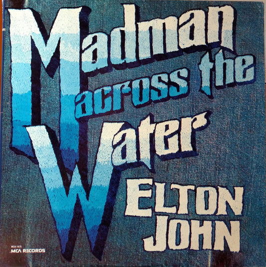 Elton John : Madman Across The Water (LP, Album, RE)