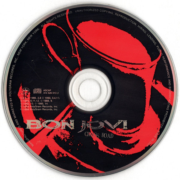 Bon Jovi : Cross Road (CD, Comp, PMD)