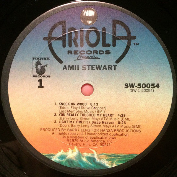 Amii Stewart : Knock On Wood (LP, Album, Ter)