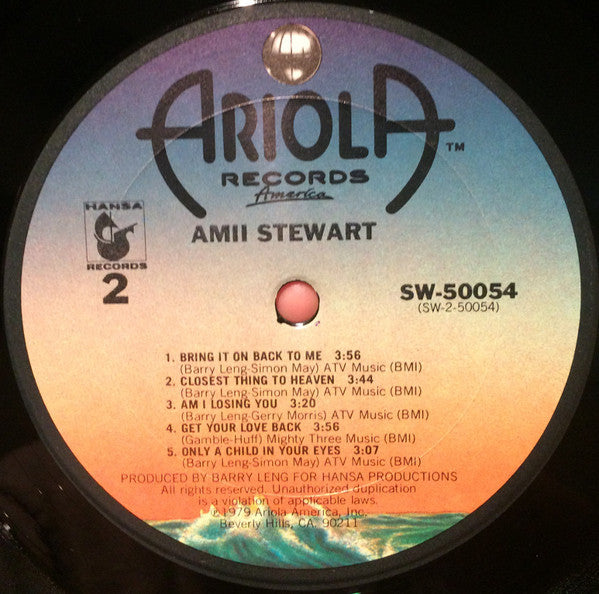 Amii Stewart : Knock On Wood (LP, Album, Ter)