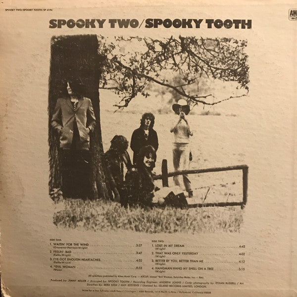 Spooky Tooth : Spooky Two (LP, Album, Pit)