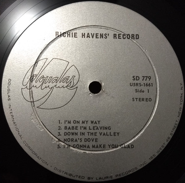 Richie Havens : Richie Havens' Record (LP, Album, RE, Roc)