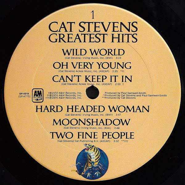 Cat Stevens : Greatest Hits (LP, Comp, Club, Ter)