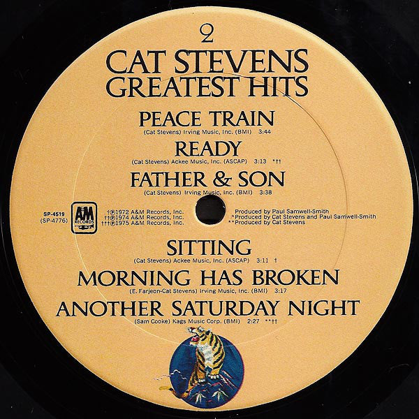 Cat Stevens : Greatest Hits (LP, Comp, Club, Ter)