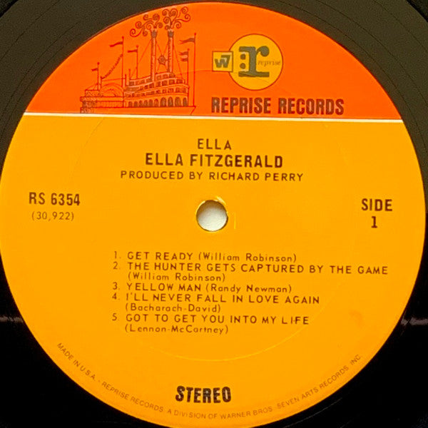 Ella Fitzgerald : Ella (LP, Album, San)