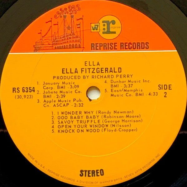 Ella Fitzgerald : Ella (LP, Album, San)