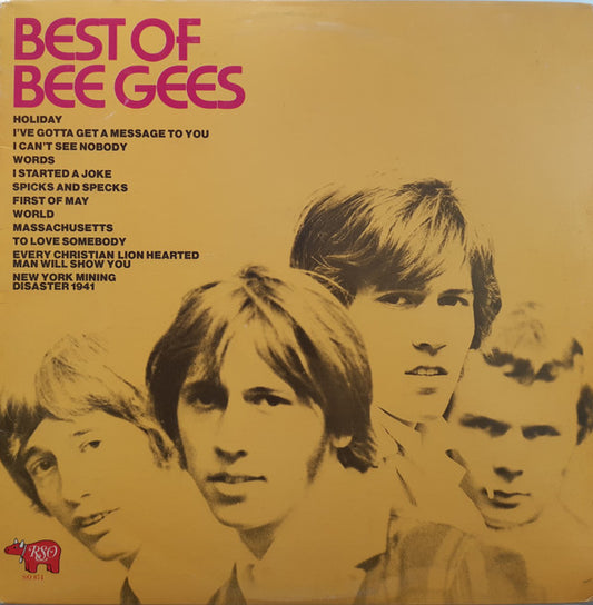 Bee Gees : Best Of Bee Gees (LP, Comp, RE, SP )