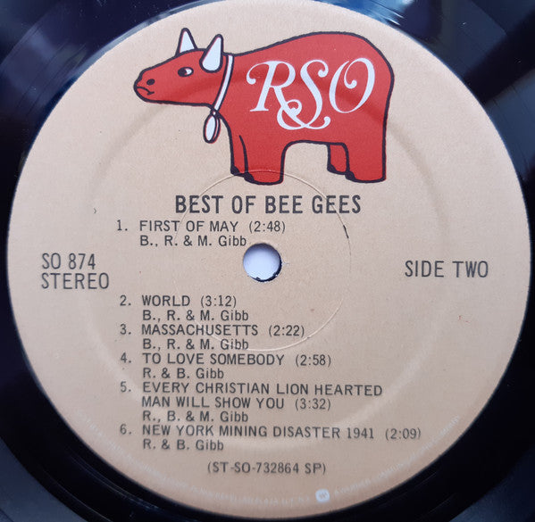 Bee Gees : Best Of Bee Gees (LP, Comp, RE, SP )