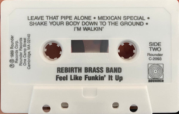 Rebirth Brass Band : Feel Like Funkin' It Up (Cass, Album)