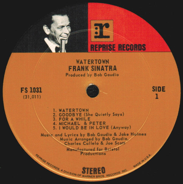 Frank Sinatra : Watertown (LP, Album, Pit)