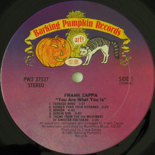 Frank Zappa : You Are What You Is (2xLP, Album, San)