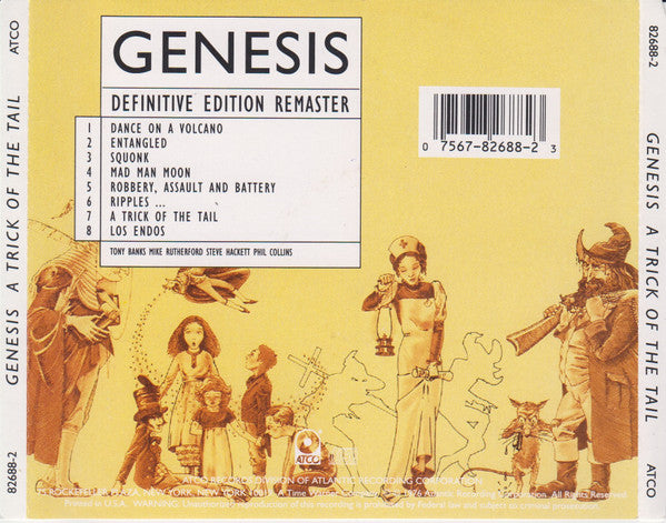 Genesis : A Trick Of The Tail (CD, Album, RE, RM)