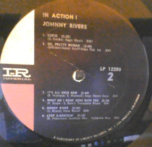 Johnny Rivers : In Action! (LP, Album)