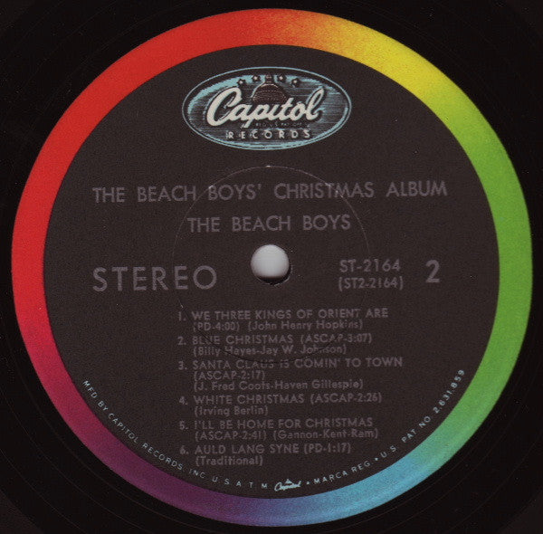 The Beach Boys : The Beach Boys' Christmas Album (LP, Album, Scr)