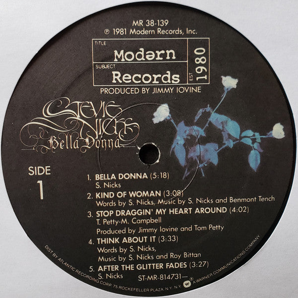 Stevie Nicks : Bella Donna (LP, Album, Spe)