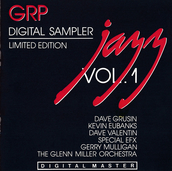 Various : GRP Digital Sampler Limited Edition Jazz Volume #1 (CD, Comp, Ltd, RP)